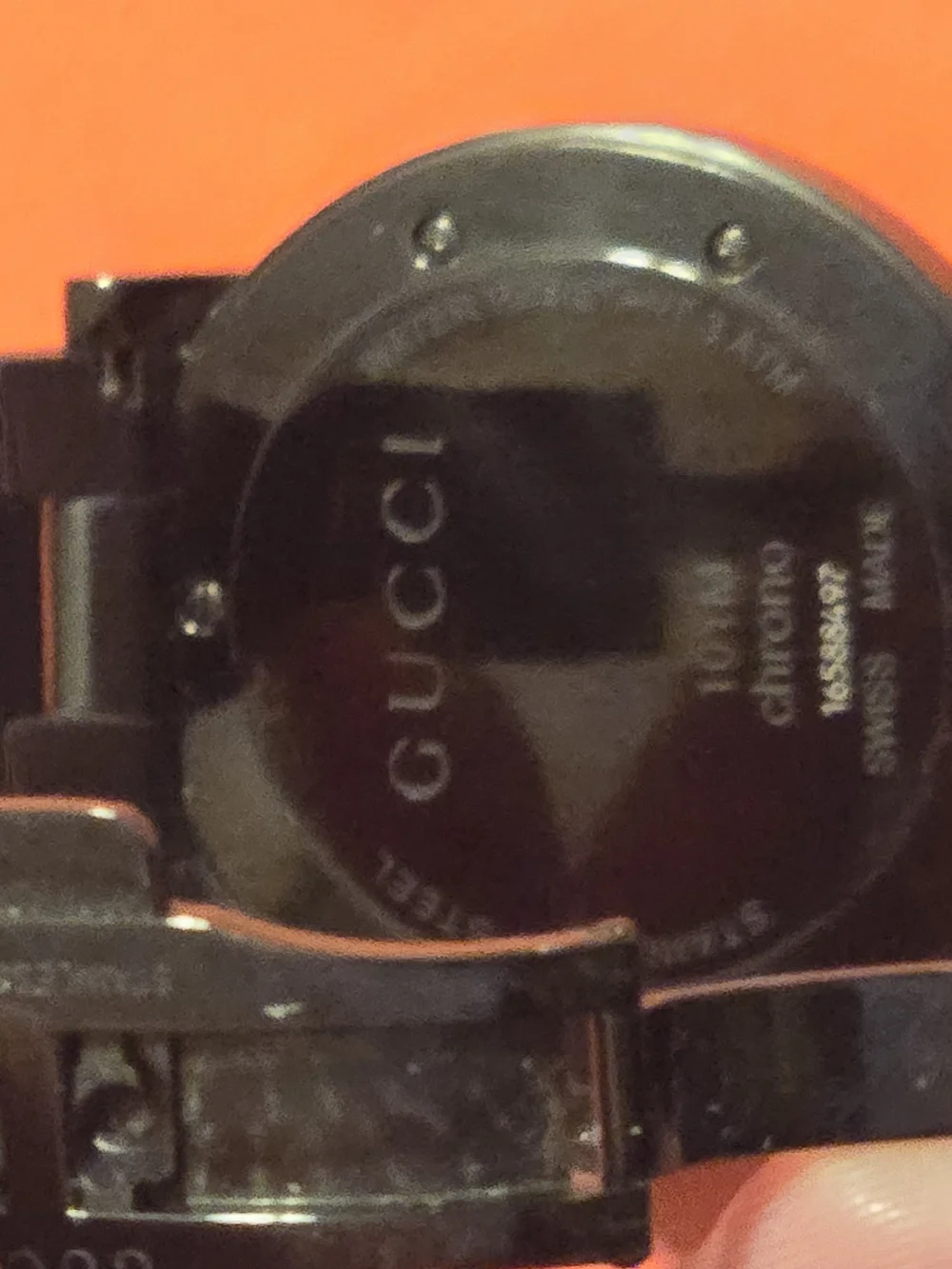 Gucci Custom Diamond Watch – Black Stainless Steel | Approx. 3.10 CTW Diamonds